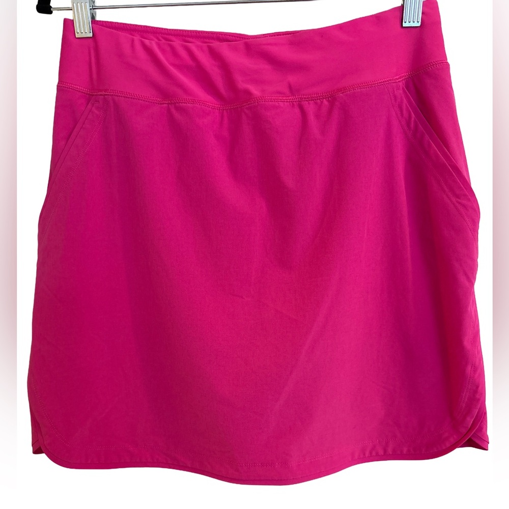 Women’s Lands' End Fuchsia Quick Dry Active Board Skort, Size 6 - Picture 3 of 13